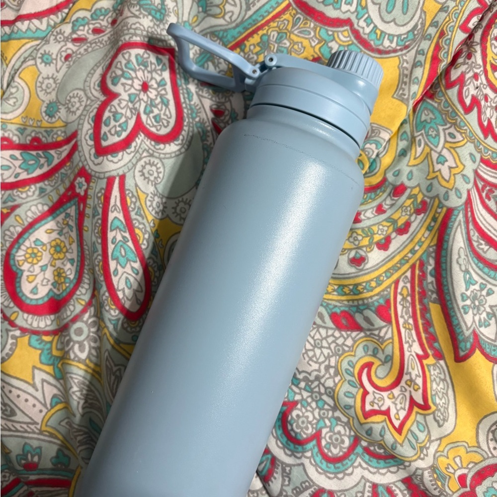 Blue Insulated Water Bottle